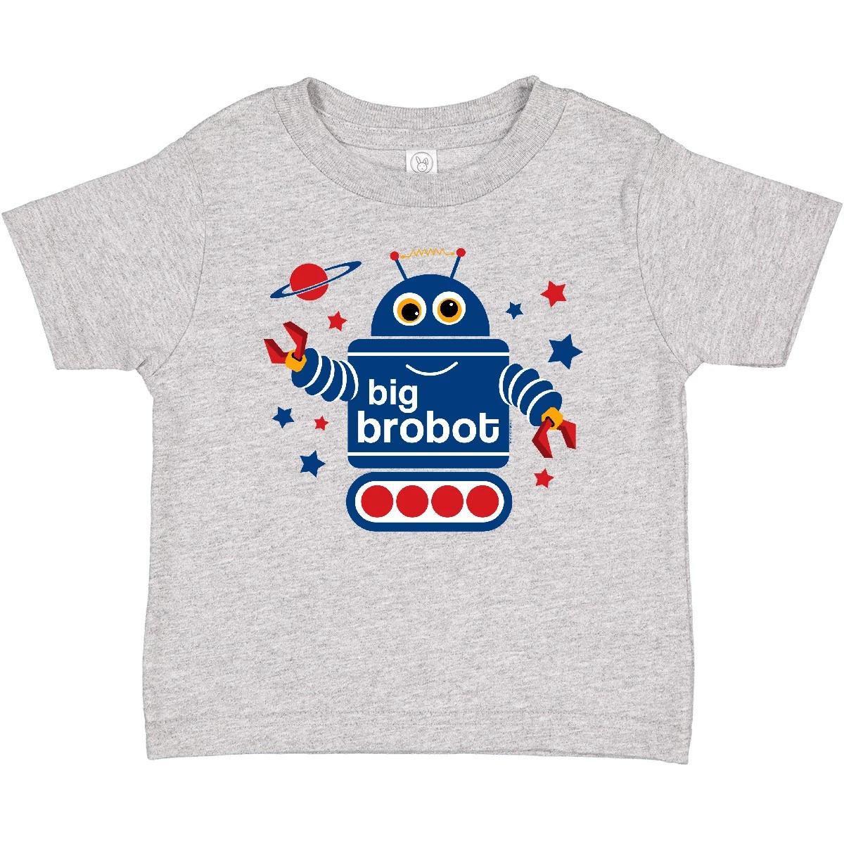 Inktastic Robot Brother Baby T-Shirt Big Brobot Science Fiction Space Toy Infant 140