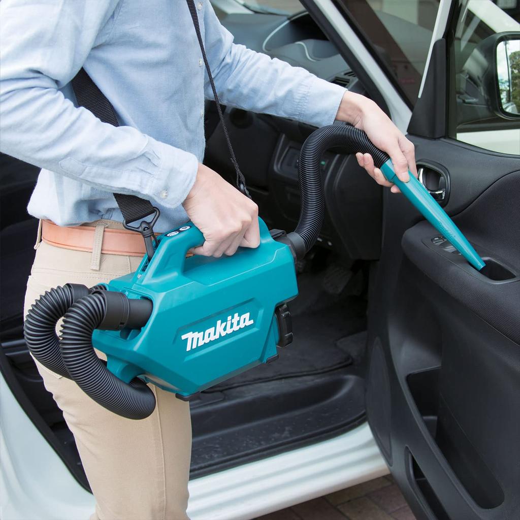 Makita Cordless Vacuum Cleaner CL121DZ and Charger Sold (Rechargeable Cleaner) (Battery Separately)