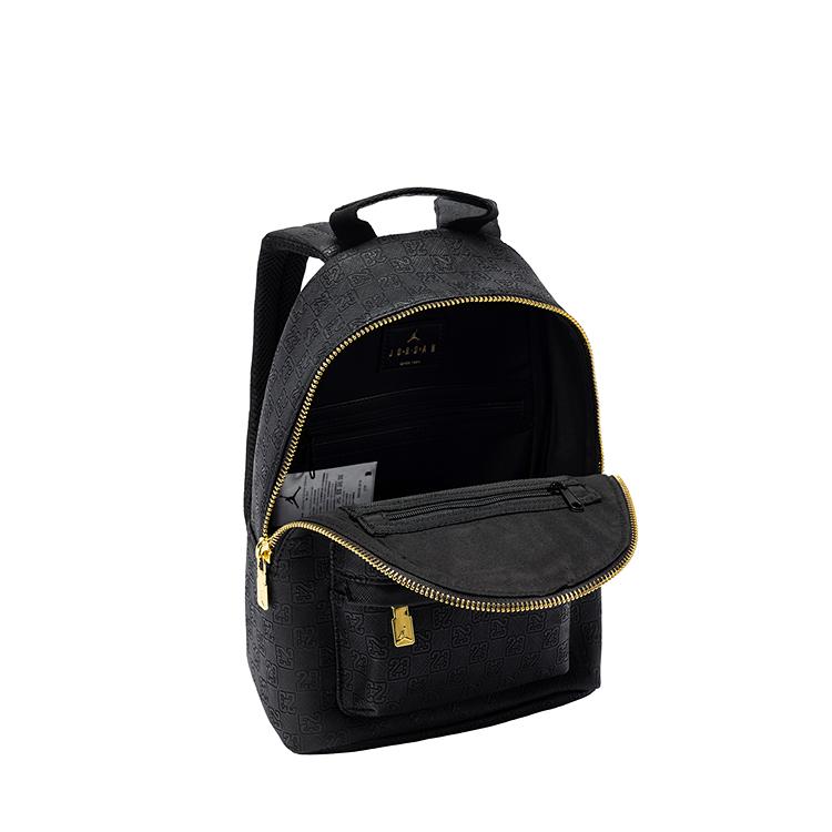 Jordan Zip Closure Backpack Unisex Black JD2543013AD-001