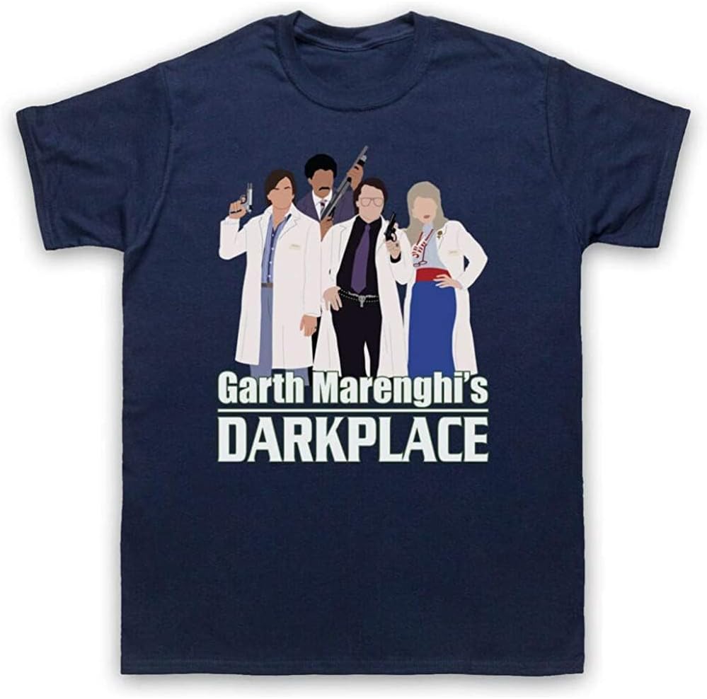 Garth MarenghiS Darkplace Characters Cult Comedy Tv T Shirt XS чёрный