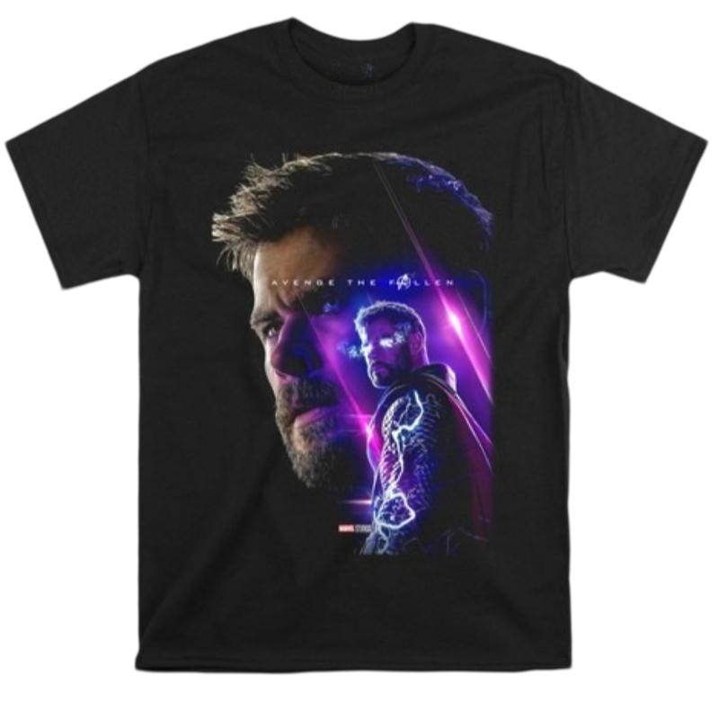 Thor TShirt Unisex Short Sleeve Combed Cotton Slim Cut Urban Crew Neck Daily Casual Top for Him Her Daily Wear