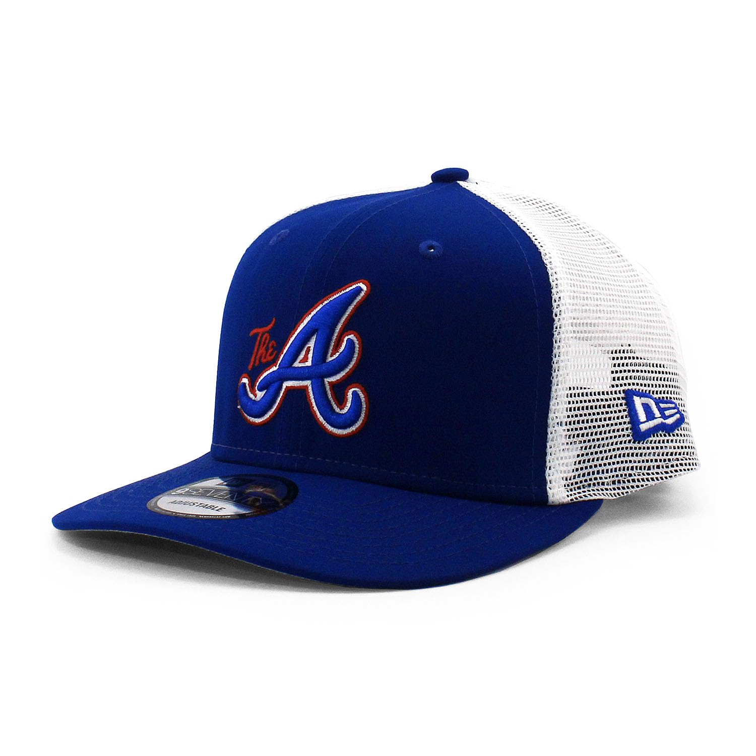 

New Era City Connect 9SEVENTY Сетка Atlanta Braves CITY CONNECT TRUCKER MESH ATLANTA BRAVES Снэпбэк Б/У Кепка, КЕПКА, 970, Синий, синий