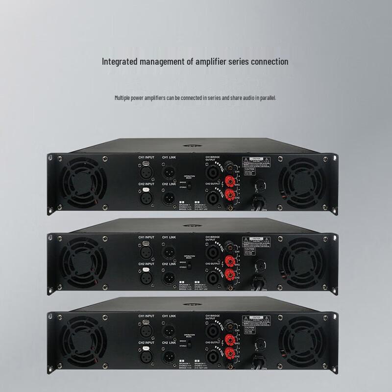 Runpu RP-XSGF300W 300W 2-Channel Conference Audio Amplifier (CN Version)