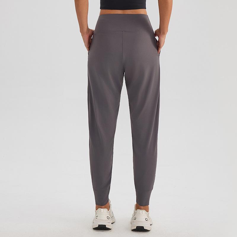 High Waist Quick Dry Autumn-Winter Yoga Joggers - Plus Size, Breathable, Butt Lifting Sportswear.