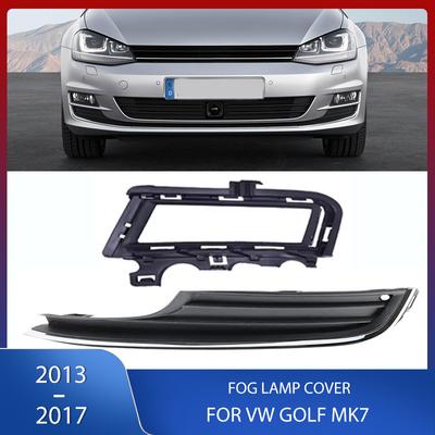Kryt mlhového světla předního nárazníku Rámeček mlhového světla Mřížka Pro Volkswagen VW Golf MK7 2013 2014 2015 2016 2017 5G0853665 5G0853666