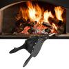 Fireplace Bellows 18.7x7.7in Antique Wood Air Blower with Hanging Strap for Outdoor Camping BBQ Gril