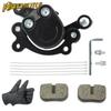 Motorcycle Front Rear Disc Brake Caliper Kit For 43cc 47cc 49cc ATV Quad Mini Motocross Pit Bike Scooter Modified Accessories