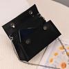 New French Handbag, Small Square Bag, Niche Fashion, Personalized Shoulder Bag, Retro Satin Crossbody Women's Bag