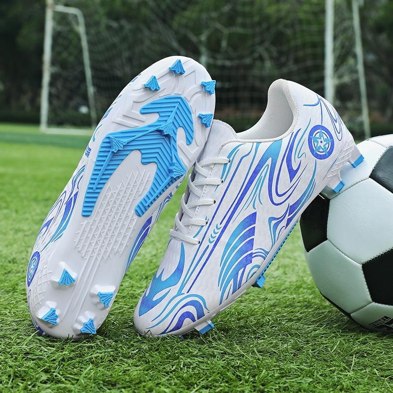 Non Slip Cleats Low Top Professional Kids Youth Football Training Sports Shoes