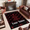 Liverpool Fc Customize Text Floor Mat Suitable For Balcony Dormitory Bedrooms Hallway Antislip Rug Decorate Offices Gift For Festivals