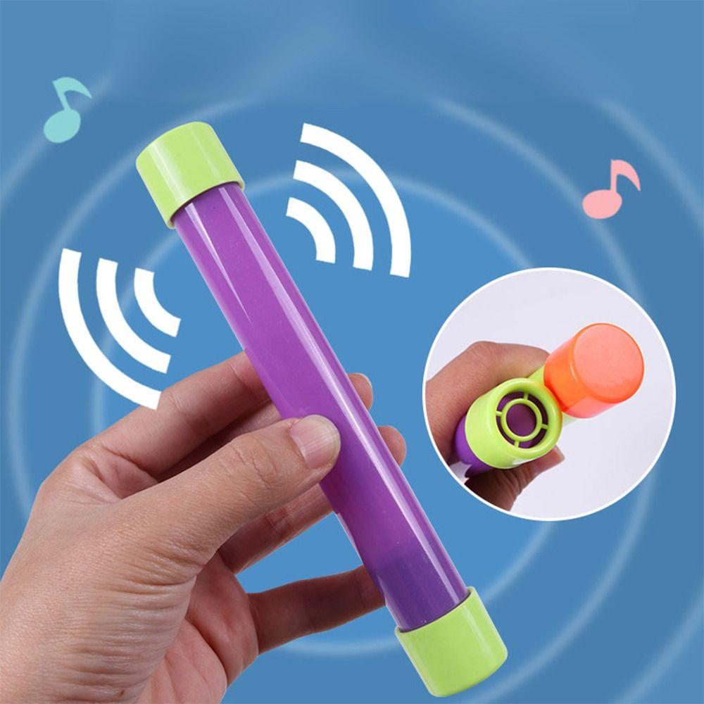 Plastic Shake Farting Tube Prank Kids Toys Noise Maker Toys Simple Giggle Stick  Party Supplies