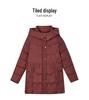 2025 Winter Women's Plus-Size Mid-Length Cotton Jacket - Warm and Fashionable for Mothers
