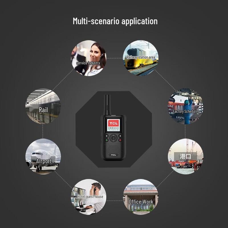 TCL HL116 EB 4G LTE Network Handheld Radio (CN version)