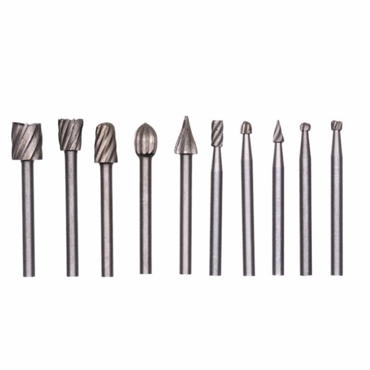 Electric Rotary Grinding, Trimming & Engraving Bits for Wood Carving, Sanding & Polishing