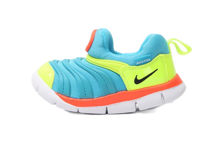 

Nike Dynamo Free Light Blue Fury Volt Slip Resistant Cushioning Low top Toddler Shoes Blue Infant And Toddler 343938-423 10C