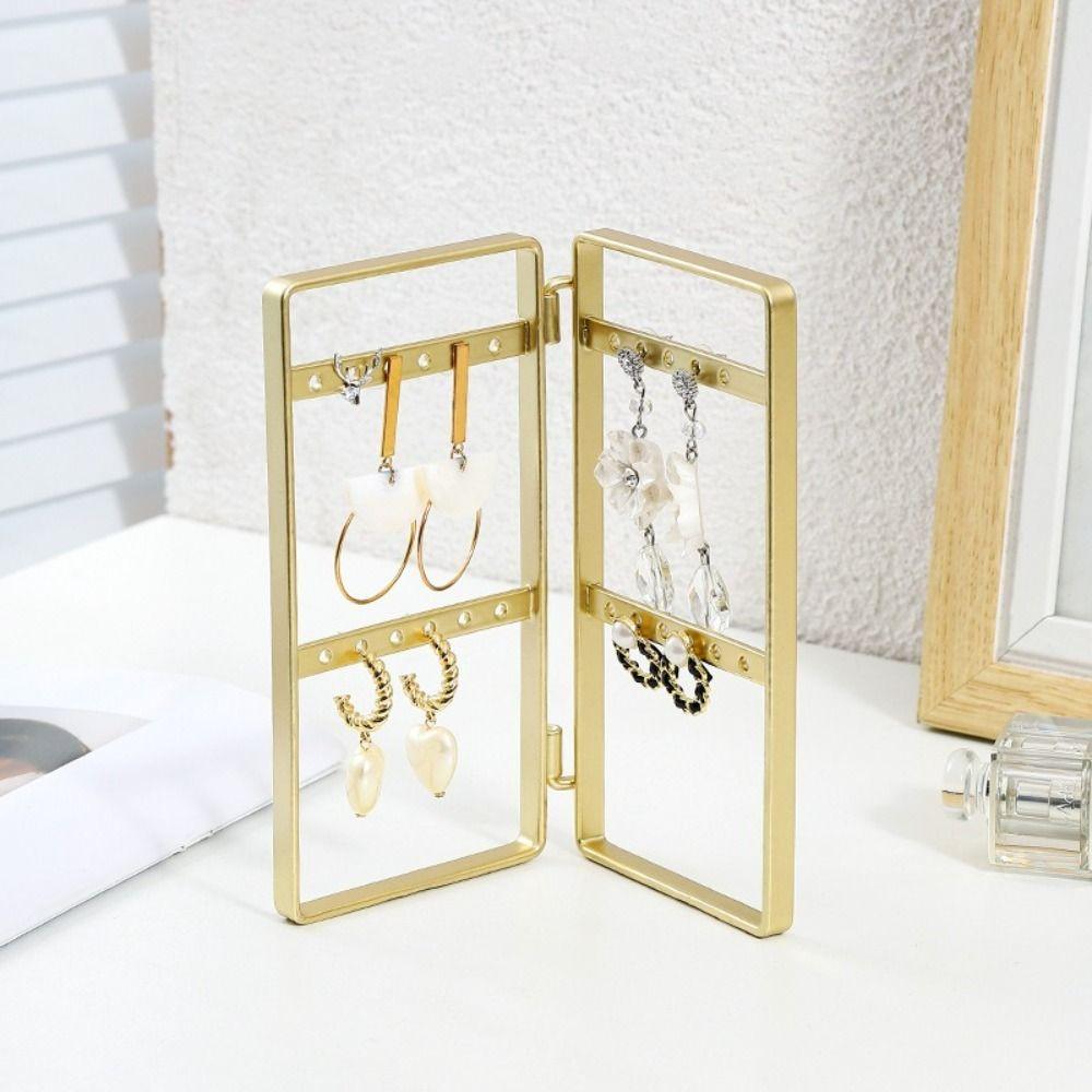 Nordic Style Jewelry Rack Foldable Bracelet Organizer Rack Earrings Storage Shelf  for Pendant