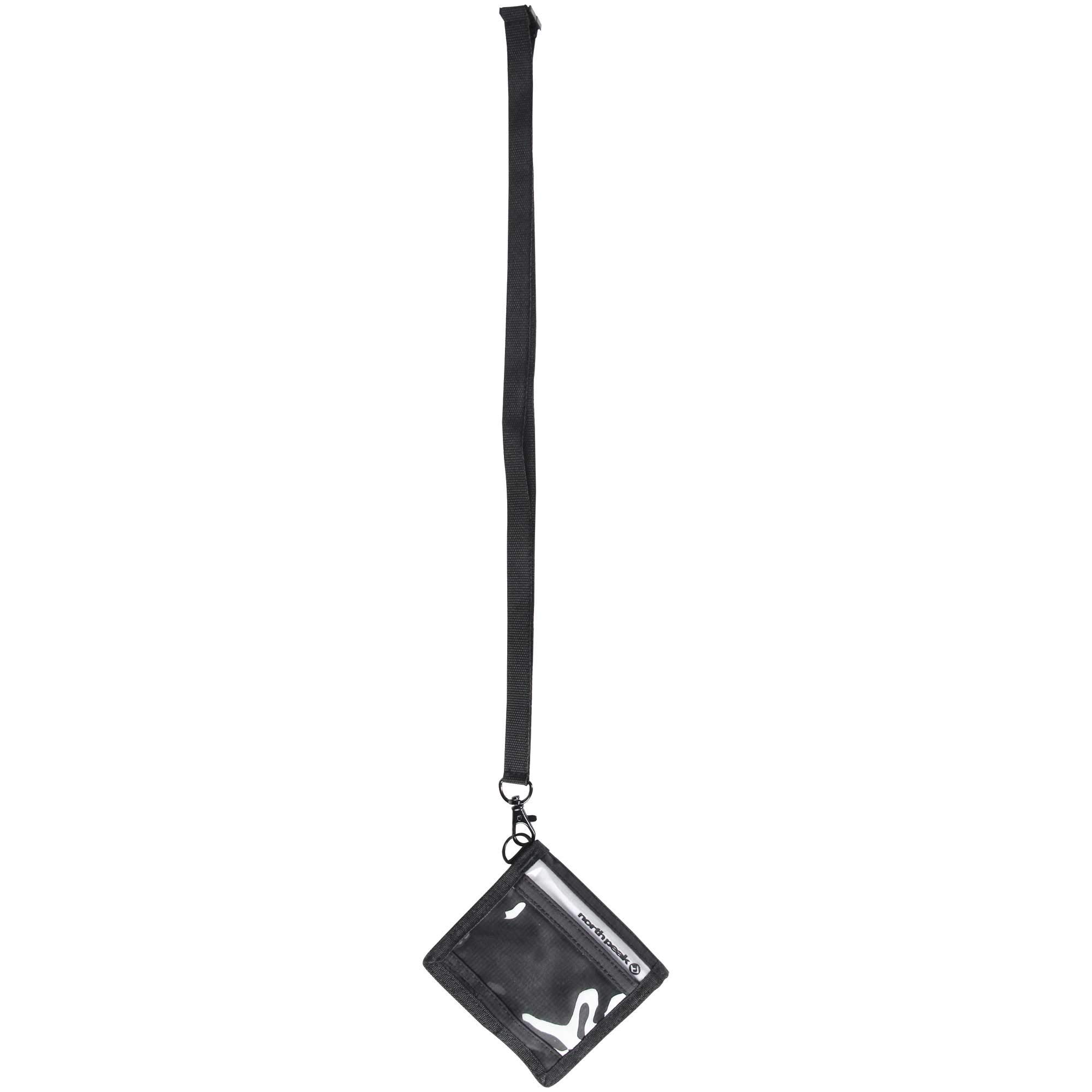 

North Peak Pass Case, Ticket Case, Lift Ticket Holder [Smartphone Storage/Compact Type] NP-5399 BK Black