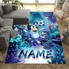 Halloween Night Adventure Personalized Name Floor Mat Suitable for Balcony Hallway Kitchen Living Rooms Anti-slip Rug Anime Office Decor