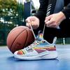 High-quality basketball shoes for men, breathable, wear-resistant, non-slip, friction will ring, youth professional game sports shoes for women