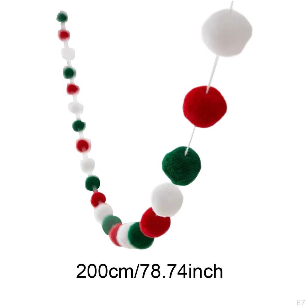 Christmas Banner Bunting Decorative Pull The Flag, Decoration, for Festival