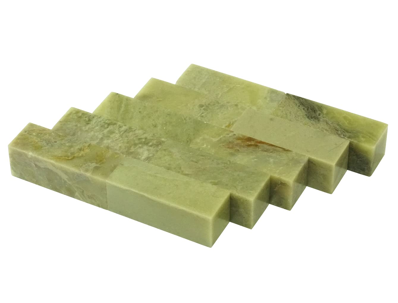 

Материал для резьбы по печатям Kobaido, камень Аота (18мм x 50мм), Аота Синяя и Белая Печать, 1,8 см Квадратная [Набор из 10]