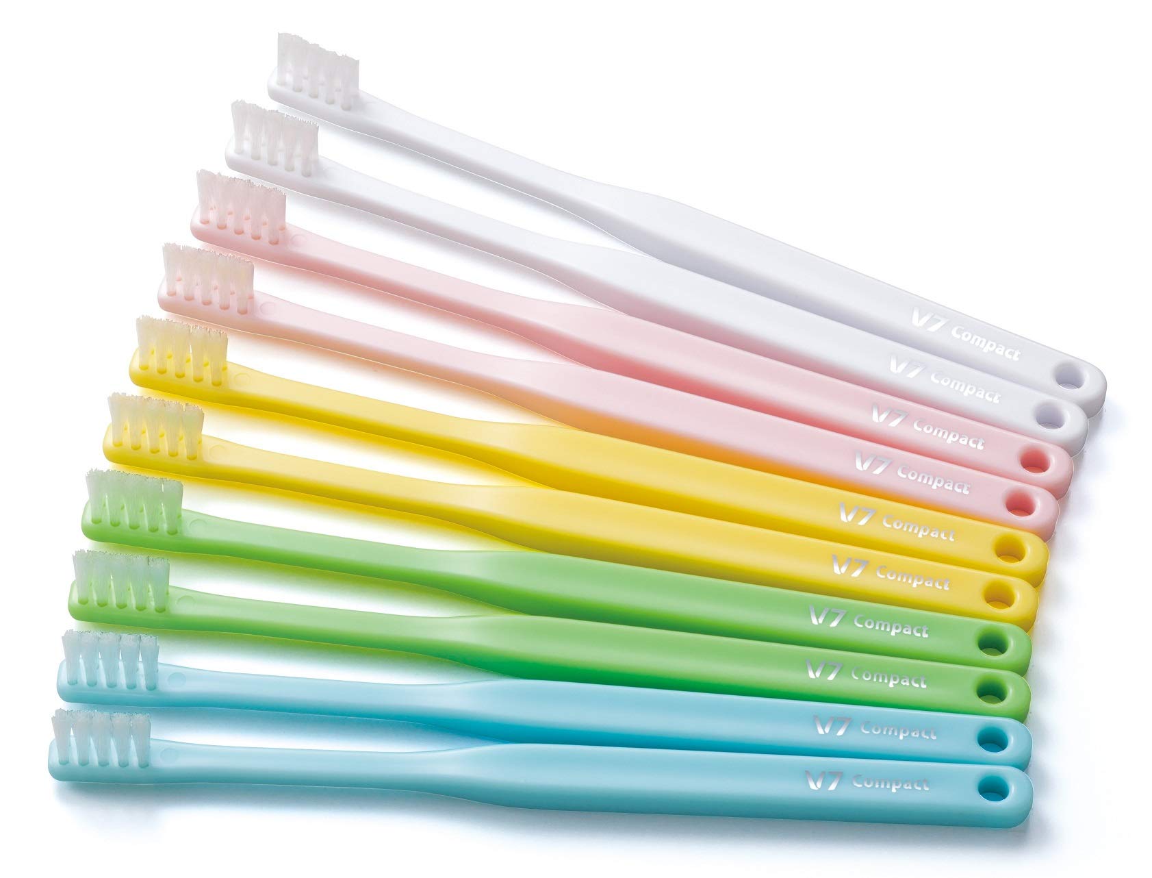

Toothpick Method Toothbrush V-7 Compact Head Dental Use 10 Pieces