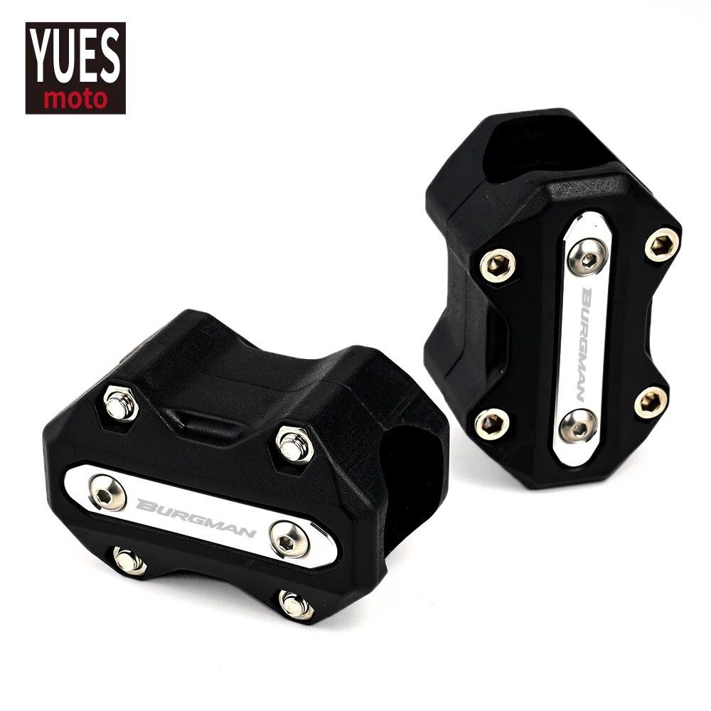 Moto Zubehör Motor Schutz Stoßstange Schutz Dekorative Block Für SUZUKI BURGMAN 650 400 125 200 250 EINE Universal