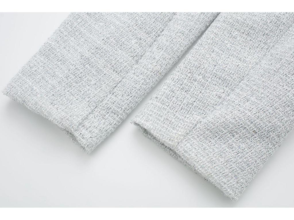 Spring 2025 Street Style Sequin Jacket