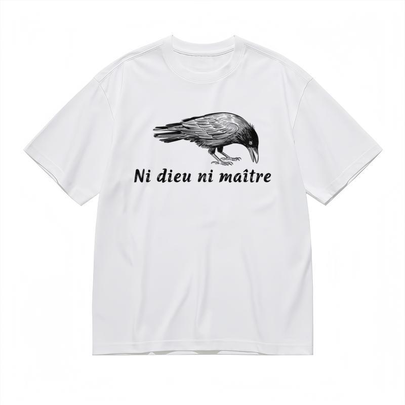 

Women s All-Season Fashion Soft Classic T-Shirt Abstract Feather Art Graphic Tee M