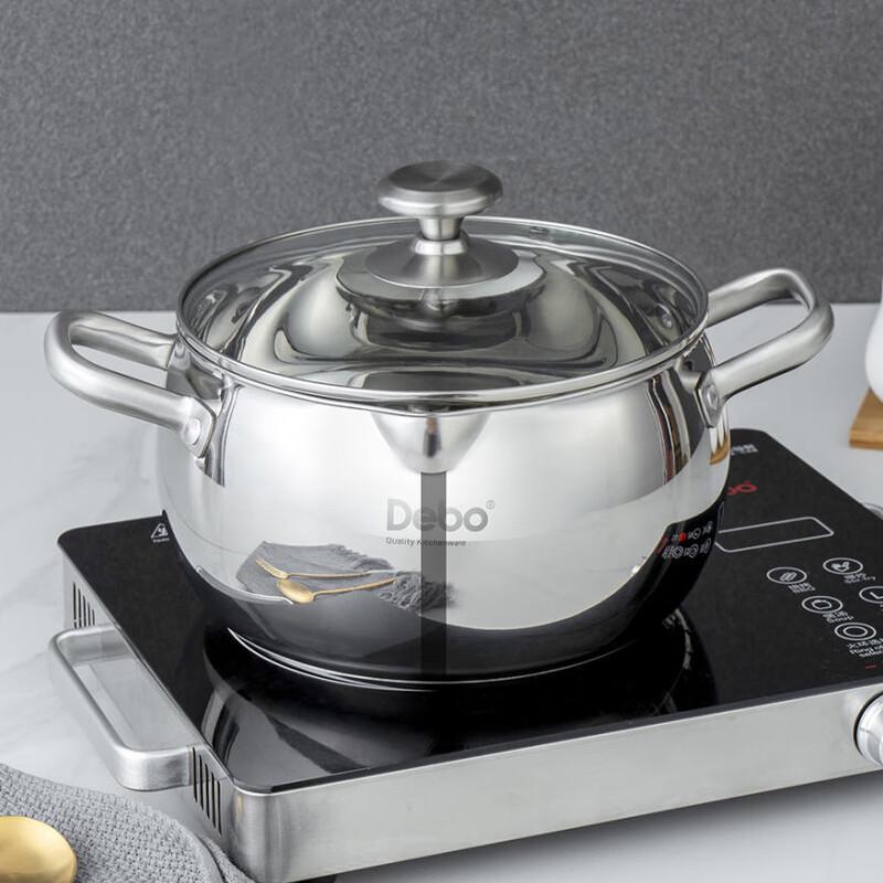 Debo Gabriel 22cm 304 Stainless Steel Soup Pot