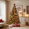 Large Luminous Simulation Christmas Tree Ornament for Indoor Living Room - High-Grade Holiday Decoration 2026