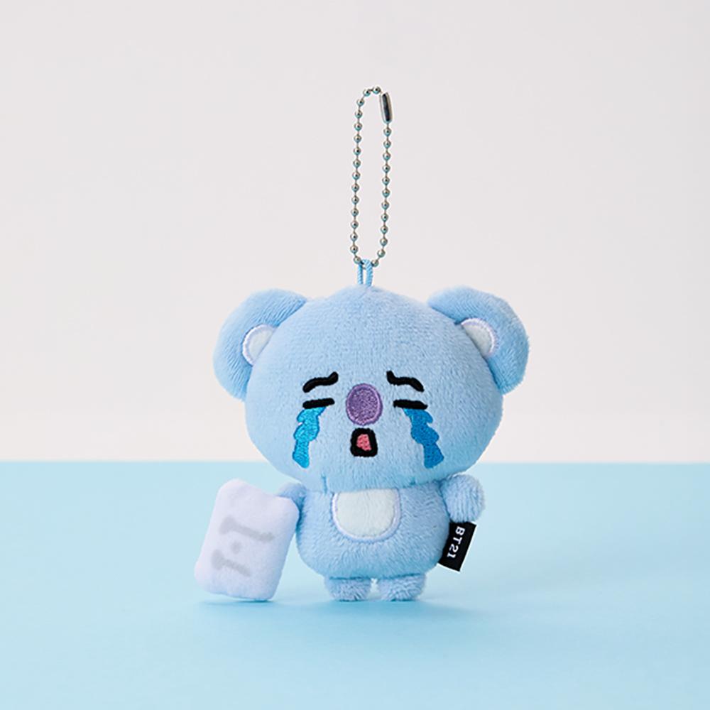 BT21 KOYA Today s Mood Teary-Eyed Plush Keychain