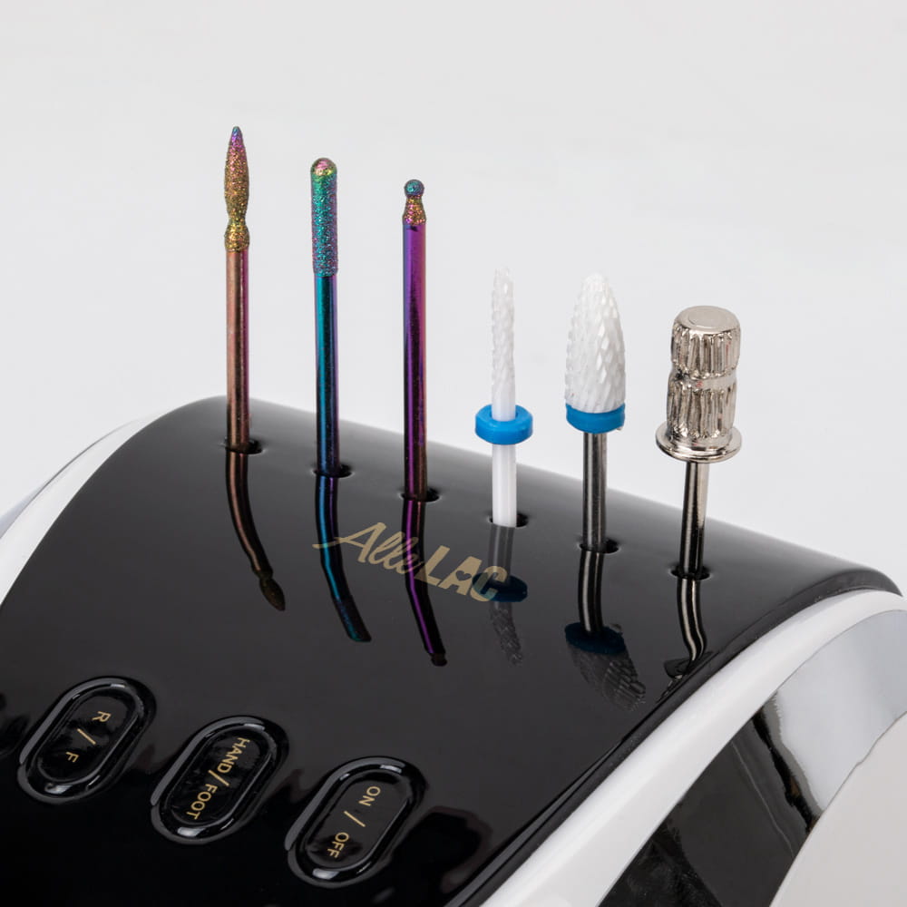 Frezarka Do Paznokci 68W Allelac Do Manicure Pedicure Biała M13 35 000 Obrotów