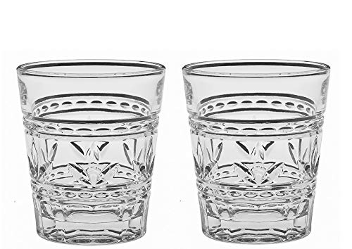 Bohemian Glass Whiskey Glass "Tulip" Set of 2 (24500-67411-300)