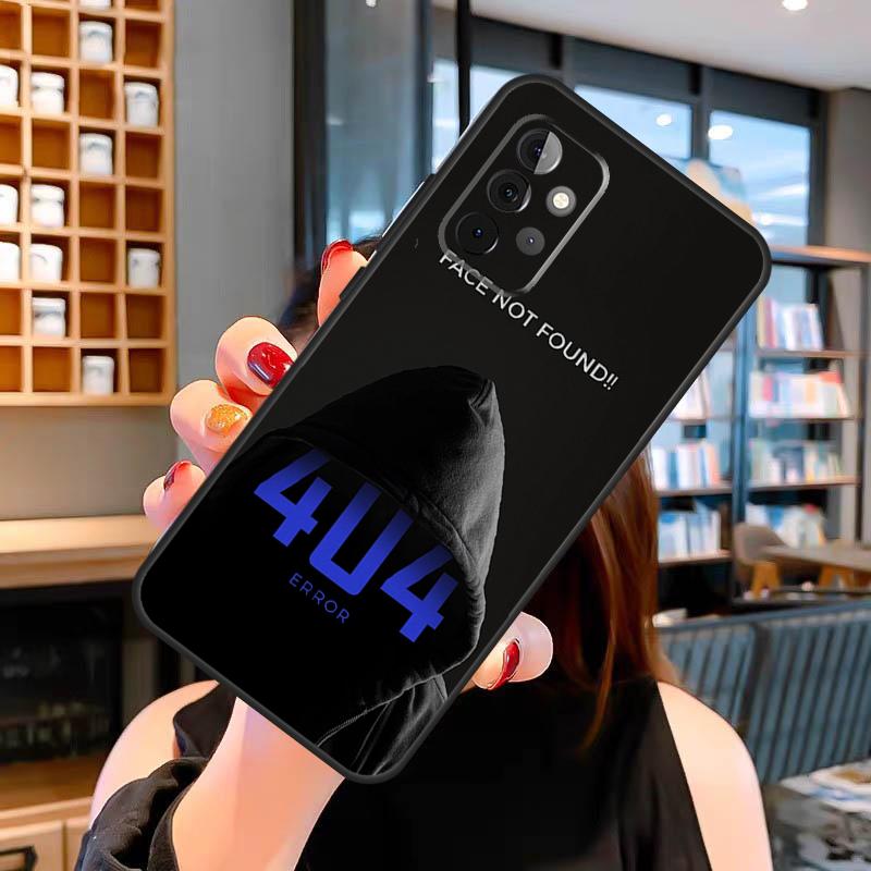 Error 404 Not Found Case For Samsung Galaxy A53 A56 A36 A06 A13 A32 A12 A22 A52 A35 A26 A16 A55 A15 A54 A34 A14