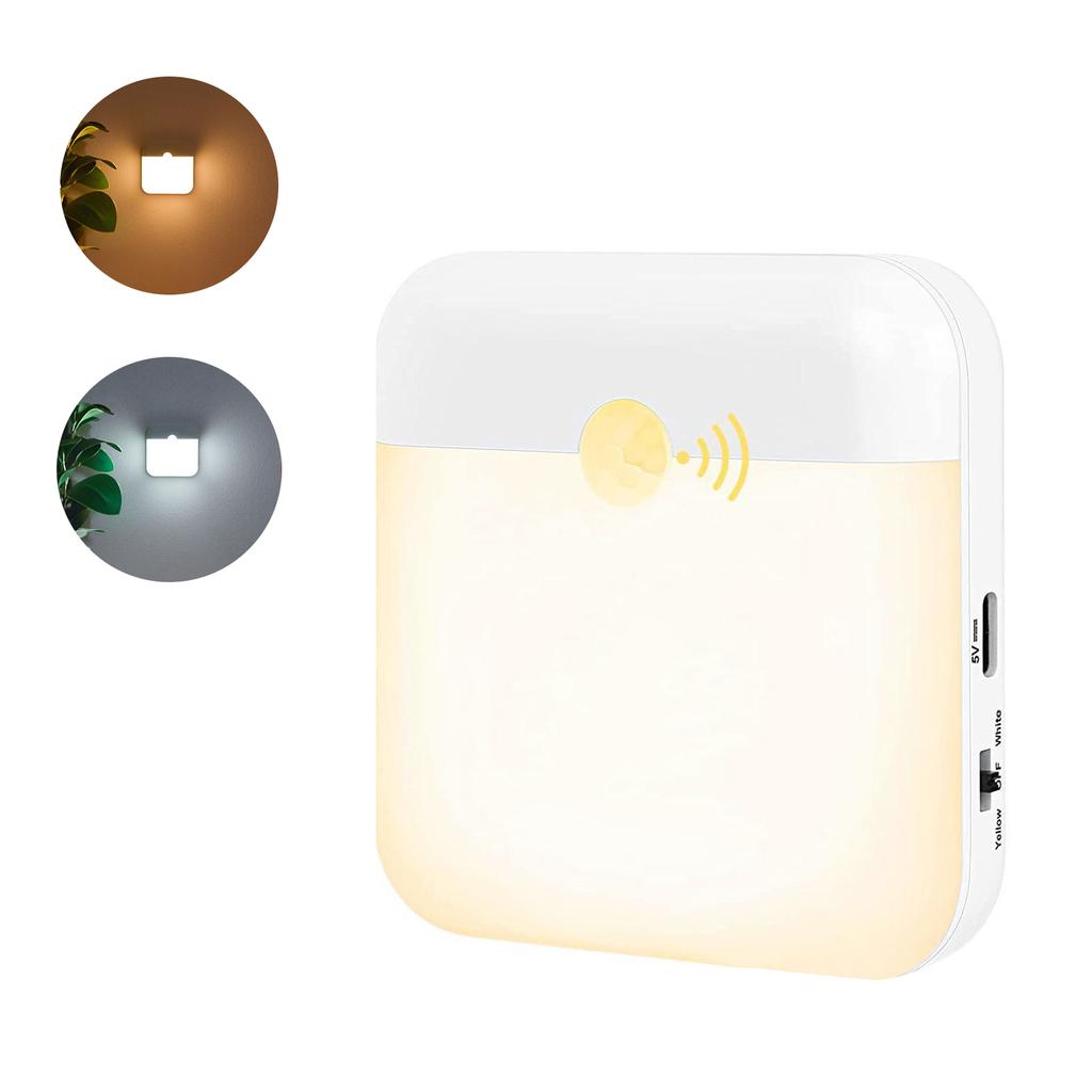 Human Body Induction Night Light for Bedroom Kitchen Corridor Energy-saving Lamp for Holiday Gift Camping Summer Party Home Deco