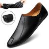 Four Seasons Men's Shoes One Pedal Lazy Shoes, Doudou Shoes Casual Leather Shoes, Korean Edition Chao British Men's Shoes