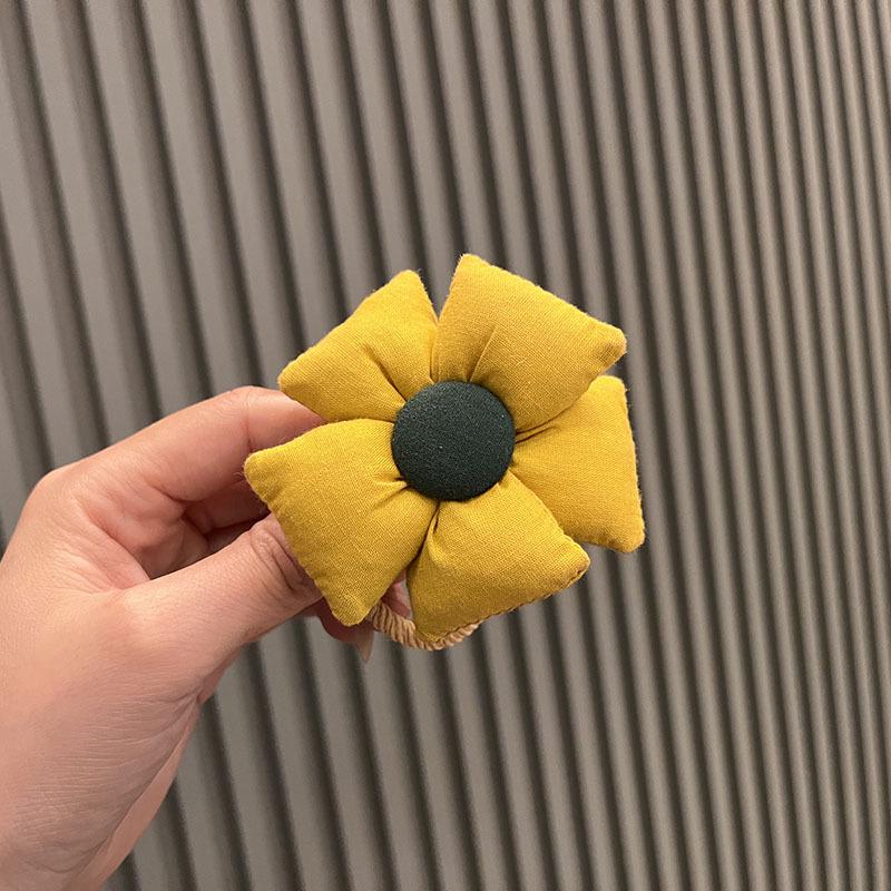 Niedliche Kinder-Haargummis mit Blumen - Hochelastische Bänder für Mädchen & Babys