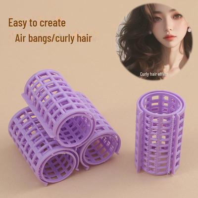 Conjunto de Tubos de Curling Removíveis Grandes para Modelagem de Cabelo DIY
