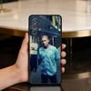 Movie P-Prison B-Break Soft Silicone Black Cover Phone Case For Samsung Galaxy A73,A72,A71,A70,A53,A52,A51