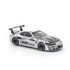 Genesis Company POP RACE Scale Top Secret GT300 Supra Silver Chrome Finished Model PR640325 1/64