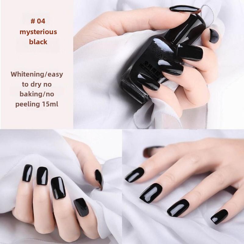 Nail Polish, No Baking, Quick Drying, Long-lasting Nail Polish, Oily, Non-tearable, Non-peelable Nail Polish