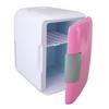 4L Mini Fridge Cooling Warming Low Noise Single Door Portable Small Refrigerator for Car Use