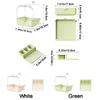 Large Capacity Hanging Bird Bath Wall Mounted Bird Feeder Parrot Shower Filtering  Myna