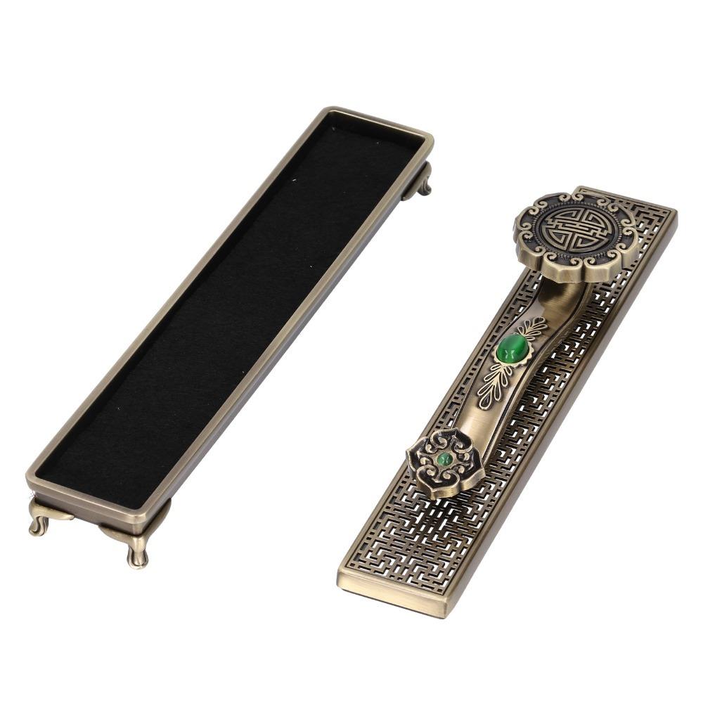 Ruyi appearance Incense Box Alloy material Aroma Censer Incense Burner Home incense use