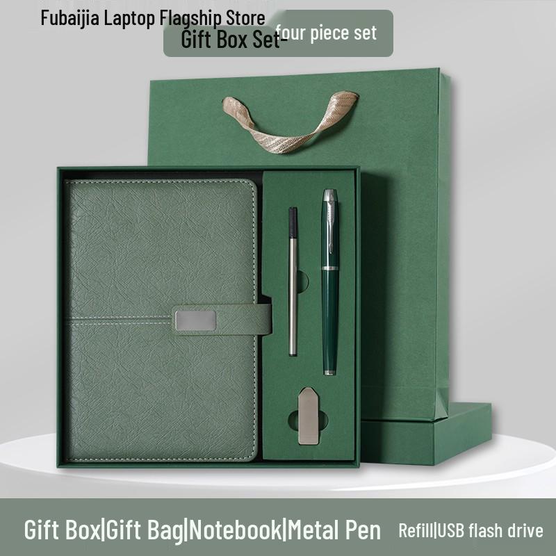 Luxury Oil Paper Texture Notebook Set: Custom Diary, Memo Pad & Gift Box with Optional Logo Printing. Perfect for Corporate Souvenirs.