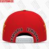 Ethiopia Baseball Cap Free 3D Custom Made Name Number Team Logo Et Hat Eth Country Travel Ethiopian Amharic Nation Flag Headgear