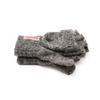 NEWBERRY KNITTING Deerskin Glommet Gloves - Charcoal