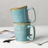 Mug kiln transformation coffee cup, home retro drinking ceramic cup, breakfast milk cup