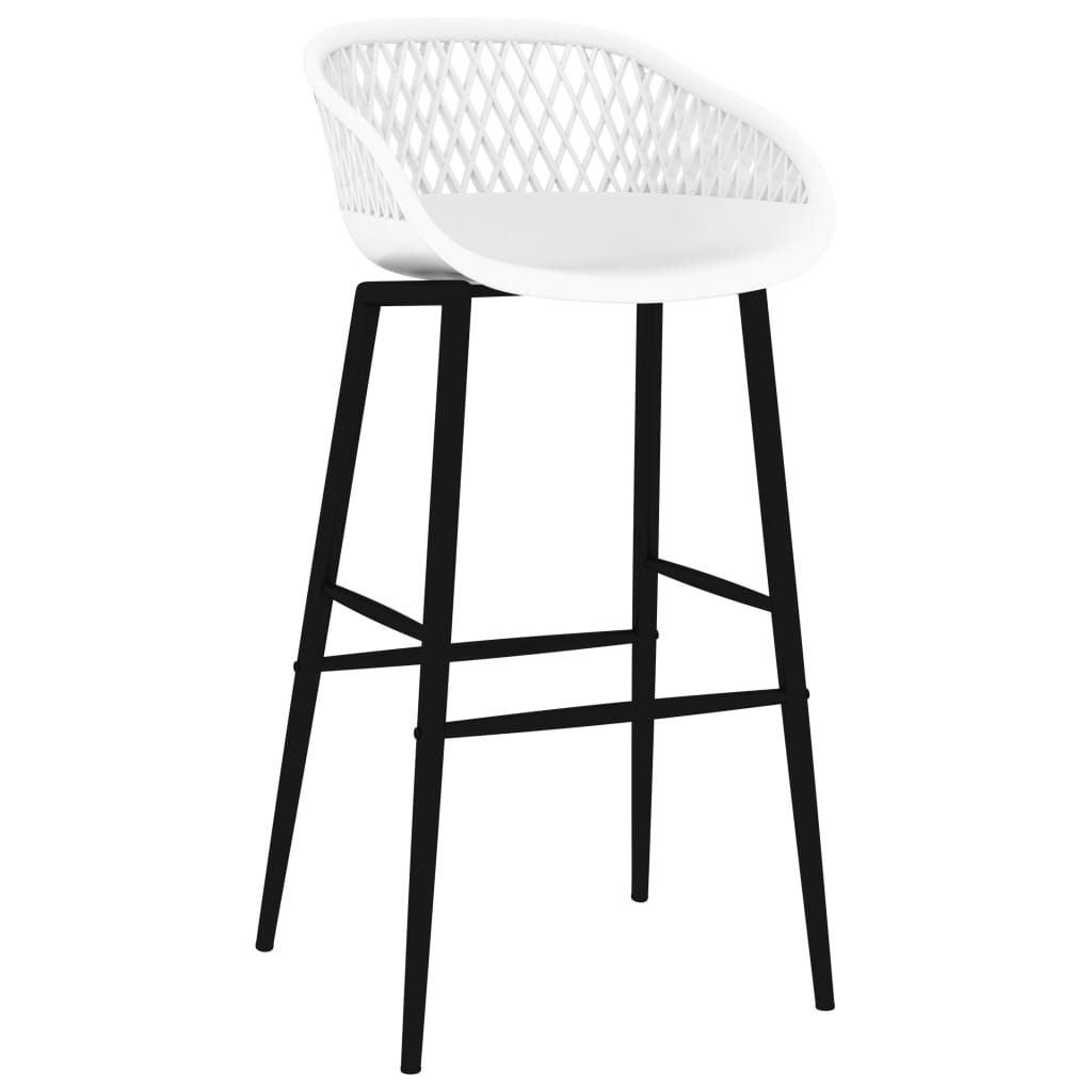 5 Piece Bar Set in Black and White